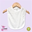 Baby Bib 1-PLY White- Laughing Giraffe®