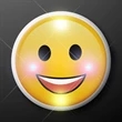 Classic Smile Emoji Face Blinking Pins