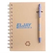 Recycled Notebook/Pen Combo - 4"x6"