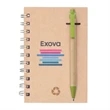 Recycled Notebook/Pen Combo - 4"x6"