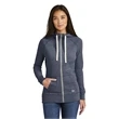 New Era Ladies Sueded Cotton Blend Full-Zip Hoodie.