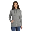 New Era Ladies Sueded Cotton Blend Full-Zip Hoodie.