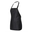 Q-Tees Full-Length Apron with Pouch Pocket