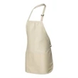 Q-Tees Full-Length Apron with Pouch Pocket