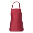 Q-Tees Full-Length Apron with Pouch Pocket