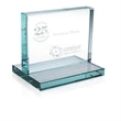 Jade Award with Jade Base - Horizontal - Small