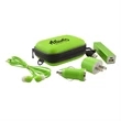Tech Travel Kit with Zippered Case