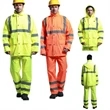 High-visibility Reflective Safety Raincoat(S-L)