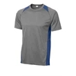 Sport-Tek Heather Colorblock Contender Tee.