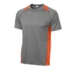 Sport-Tek Heather Colorblock Contender Tee.