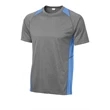 Sport-Tek Heather Colorblock Contender Tee.