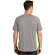 Sport-Tek Heather Colorblock Contender Tee.