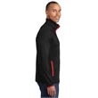 Sport-Tek Sport-Wick Stretch Contrast Full-Zip Jacket.