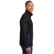 Sport-Tek Sport-Wick Stretch Contrast Full-Zip Jacket.