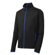 Sport-Tek Sport-Wick Stretch Contrast Full-Zip Jacket.