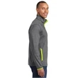 Sport-Tek Sport-Wick Stretch Contrast Full-Zip Jacket.