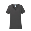 Port & Company Ladies Performance Blend V-Neck Tee.