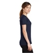 Port & Company Ladies Performance Blend V-Neck Tee.