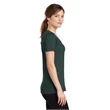 Port & Company Ladies Performance Blend V-Neck Tee.