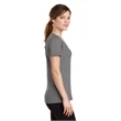 Port & Company Ladies Performance Blend V-Neck Tee.