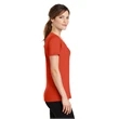 Port & Company Ladies Performance Blend V-Neck Tee.