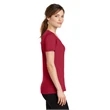 Port & Company Ladies Performance Blend V-Neck Tee.