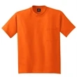 Hanes Beefy-T - 100% Cotton T-Shirt with Pocket.