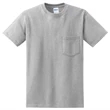 Gildan - Ultra Cotton 100% US Cotton T-Shirt with Pocket.