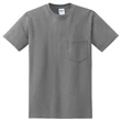 Gildan - Ultra Cotton 100% US Cotton T-Shirt with Pocket.