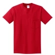 Gildan - Ultra Cotton 100% US Cotton T-Shirt with Pocket.