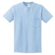 Gildan - Ultra Cotton 100% US Cotton T-Shirt with Pocket.