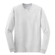 Gildan - Heavy Cotton 100% Cotton Long Sleeve T-Shirt.