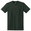 Gildan - DryBlend 50 Cotton/50 Poly Pocket T-Shirt.