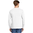 Hanes - Authentic 100% Cotton Long Sleeve T-Shirt.