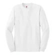 Hanes - Authentic 100% Cotton Long Sleeve T-Shirt.