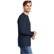 Hanes - Authentic 100% Cotton Long Sleeve T-Shirt.