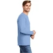 Hanes - Authentic 100% Cotton Long Sleeve T-Shirt.