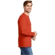 Hanes - Authentic 100% Cotton Long Sleeve T-Shirt.