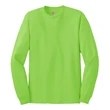 Hanes - Authentic 100% Cotton Long Sleeve T-Shirt.