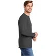 Hanes - Authentic 100% Cotton Long Sleeve T-Shirt.