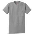 Hanes - Authentic 100% Cotton T-Shirt with Pocket.