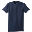 Hanes - Authentic 100% Cotton T-Shirt with Pocket.