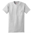 Hanes - Authentic 100% Cotton T-Shirt with Pocket.