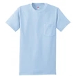 Hanes - Authentic 100% Cotton T-Shirt with Pocket.