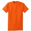 Hanes - Authentic 100% Cotton T-Shirt with Pocket.