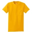 Hanes - Authentic 100% Cotton T-Shirt with Pocket.