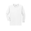 Gildan Youth Heavy Cotton 100% Cotton Long Sleeve T-Shirt.