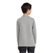 Gildan Youth Heavy Cotton 100% Cotton Long Sleeve T-Shirt.