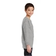 Gildan Youth Heavy Cotton 100% Cotton Long Sleeve T-Shirt.