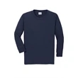 Gildan Youth Heavy Cotton 100% Cotton Long Sleeve T-Shirt.